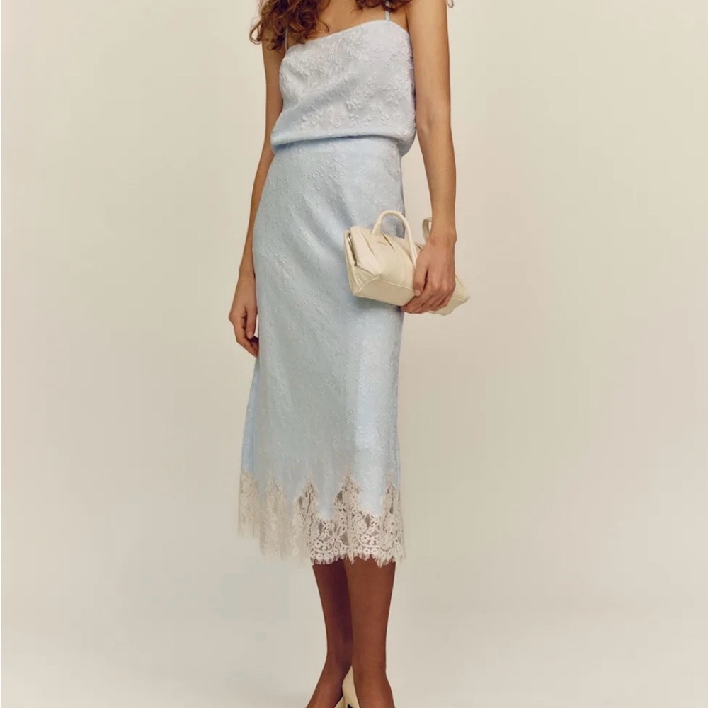 Reformation Carolina Skirt Blue - Size M
NWT - Picture 2 of 2